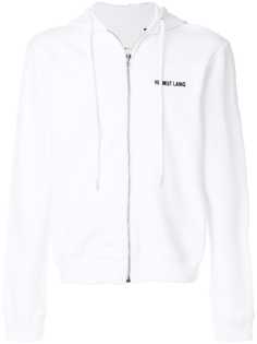 Helmut Lang толстовка на молнии с капюшоном