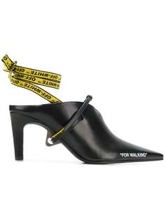 Off-White мюли с завязками For Walking