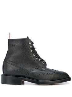 Thom Browne ботинки с контрастным ремешком