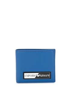 Emporio Armani бумажник с нашивкой-логотипом