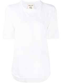 Semicouture футболка с закругленным подолом