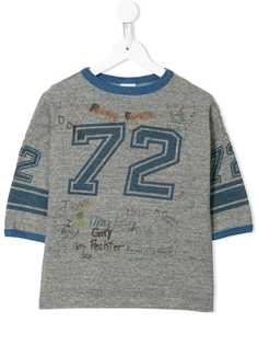 Denim Dungaree топ с графичным принтом и круглым вырезом