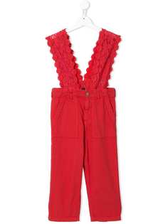 Go To Hollywood комбинезон на пуговицах с кружевной отделкой