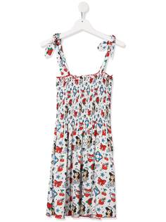 Mc2 Saint Barth Kids платье с принтом