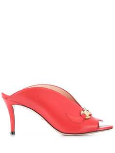 Gucci босоножки Zumi без застежки