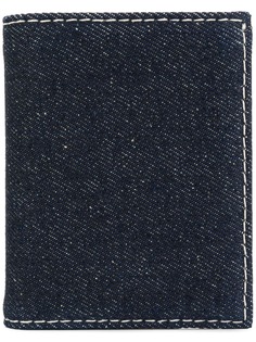 Comme Des Garçons Wallet джинсовый кошелек в два сложения