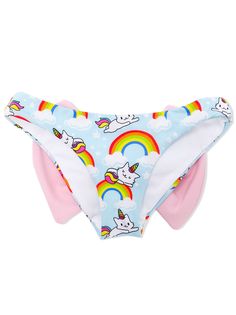 Mc2 Saint Barth Kids плавки бикини с графичным принтом