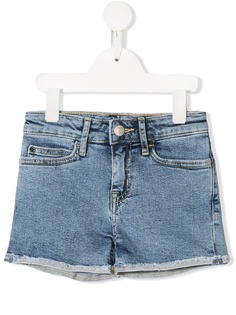Calvin Klein Kids джинсовые шорты с отворотами