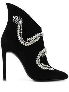 Giuseppe Zanotti ботильоны Crystal Serpent