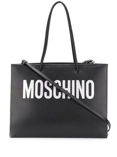 Moschino сумка-тоут с логотипом