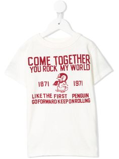 Denim Dungaree футболка с графичным принтом и круглым вырезом