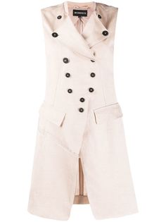 Ann Demeulemeester двубортный жилет