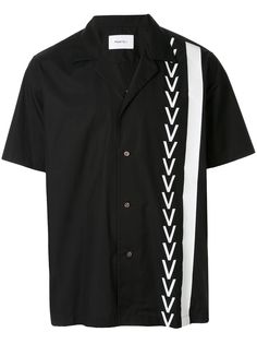 Ports V полосатая рубашка с короткими рукавами