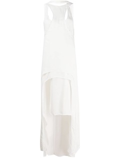 Ann Demeulemeester платье асимметричного кроя без рукавов