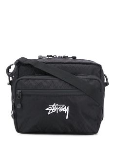 Stussy сумка на плечо с вышитым логотипом