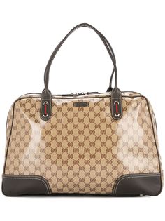 Gucci Pre-Owned дорожная сумка с узором с монограммами