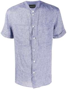 Emporio Armani рубашка с нагрудными карманами