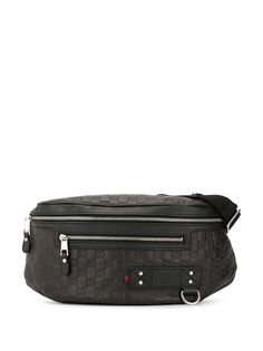 Gucci Pre-Owned поясная сумка Shelly с узором GG