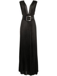 Elisabetta Franchi платье макси с поясом