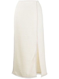 Nanushka юбка с разрезом сбоку