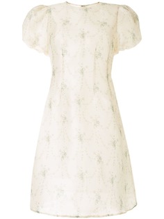 Brock Collection платье с цветочным узором