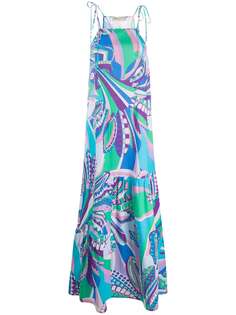 Emilio Pucci платье с абстрактным принтом