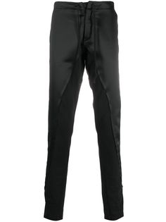 Greg Lauren брюки кроя слим с кулиской