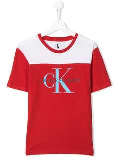 Calvin Klein Kids футболка с логотипом