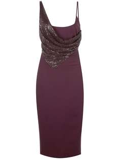 Cushnie платье с пайетками