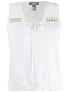 Cavalli Class топ с кристаллами