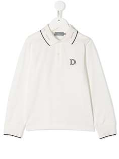 Baby Dior рубашка поло с длинными рукавами