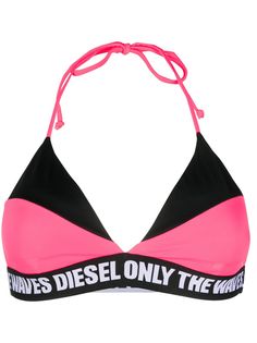 Diesel лиф бикини с логотипом