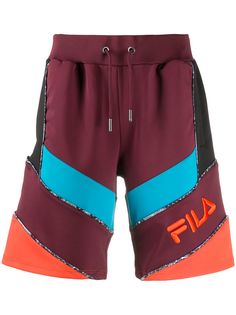 Fila спортивные шорты в стиле колор-блок