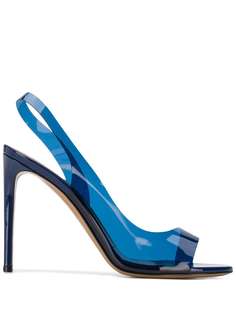 Alexandre Vauthier ALEXANDRE VAUTHIER AMBERGHOST BLUE Leather/Fur/Exotic Skins->Leather
