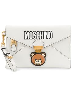 Moschino клатч-конверт Teddy Bear