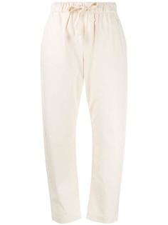 Semicouture брюки чинос с эластичным поясом