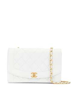 Chanel Pre-Owned стеганая сумка на плечо Diana
