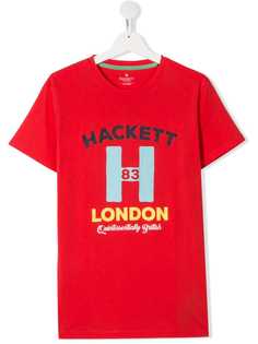 Hackett Kids футболка с принтом H