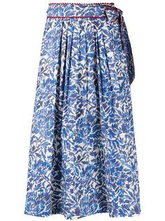 Weekend Max Mara пышная юбка с цветочным принтом