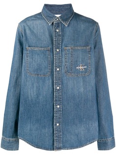 Calvin Klein Jeans джинсовая куртка с накладными карманами