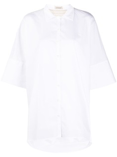 Gentry Portofino рубашка оверсайз с короткими рукавами