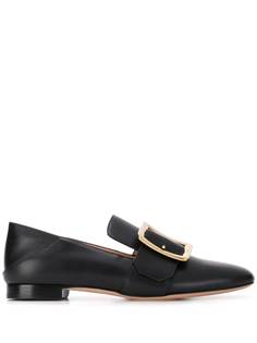 Bally лоферы с пряжкой спереди