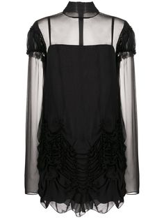 Vera Wang платье со сборками