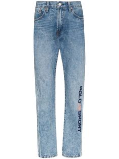 Polo Ralph Lauren прямые джинсы Varick с логотипом