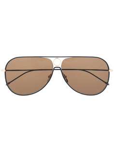 Thom Browne Eyewear солнцезащитные очки-авиаторы TBS115