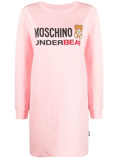 Moschino платье-футболка Moschino UnderBear