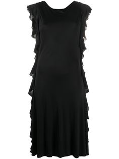 Balenciaga Pre-Owned платье А-силуэта с оборками