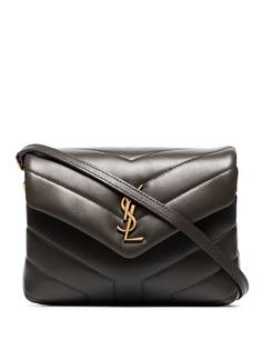 Saint Laurent стеганая сумка на плечо Loulou