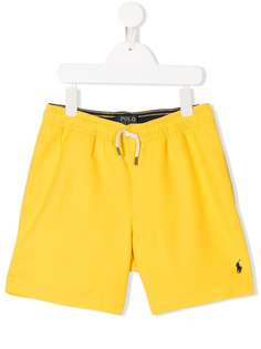 Ralph Lauren Kids плавки-шорты с вышитым логотипом
