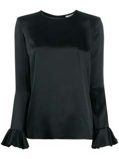 Yves Saint Laurent Pre-Owned блузка с круглым вырезом